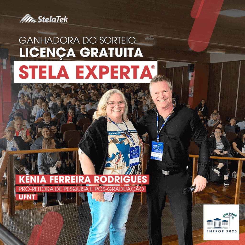 Marcos Marchezan, CEO da StelaTek e Dra. Kênia Ferreira Rodrigues, Pró-Reitora de Pesquisa e Pós-Graduação da Universidade Federal do Norte do Tocantins (UFNT)